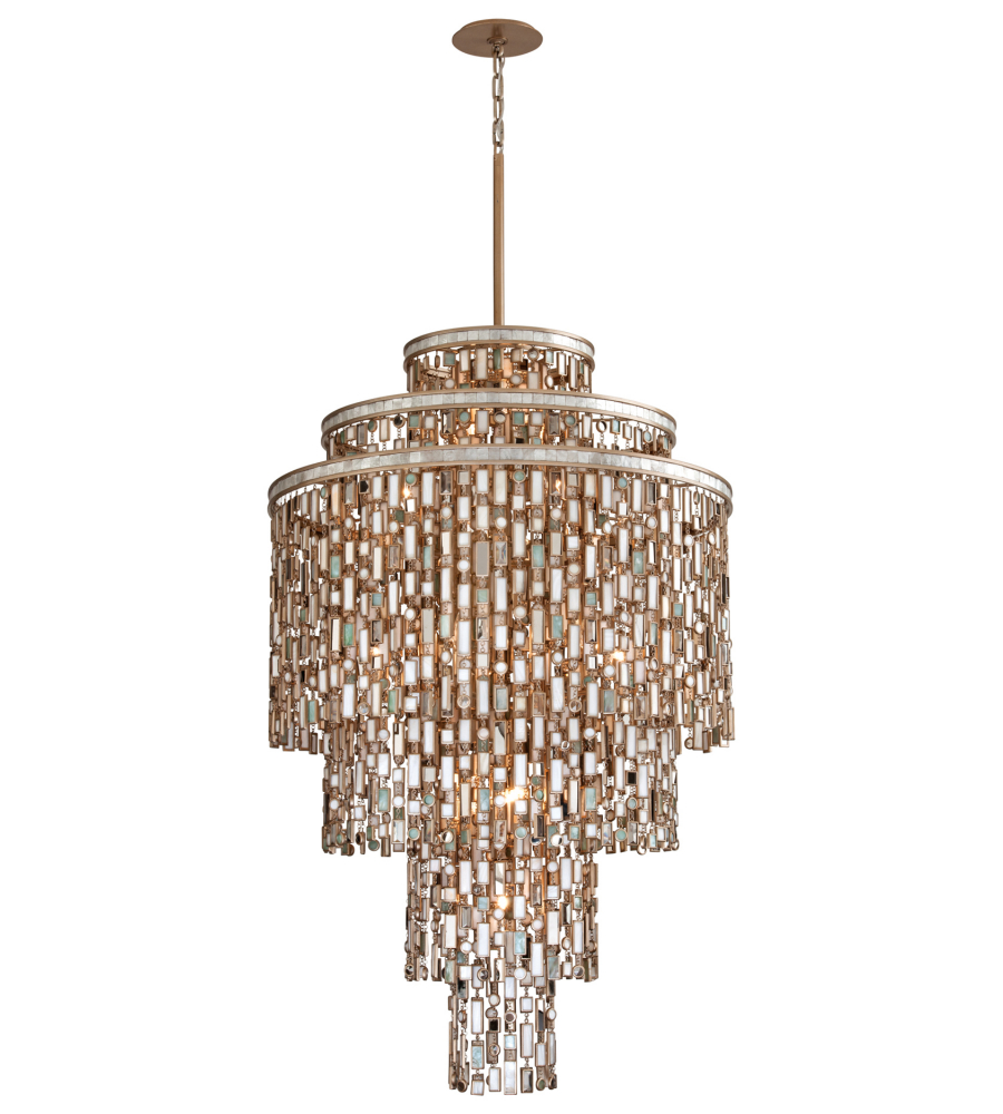 corbett lighting 142 719 19 light dolcetti 19lt pendant in dolcetti