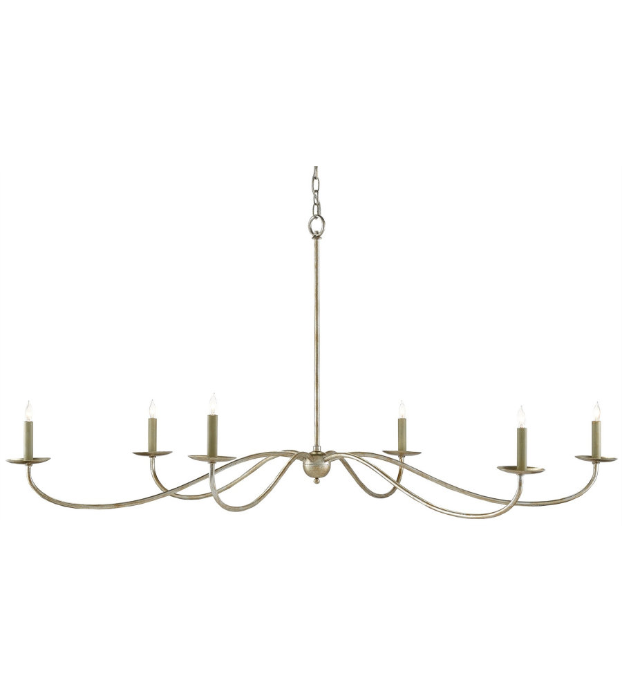 Currey Company 9000 0055 Saxon Chandelier In Silver Granello Currey Company 9000 0055 Saxon Chandelier In Silver Granello