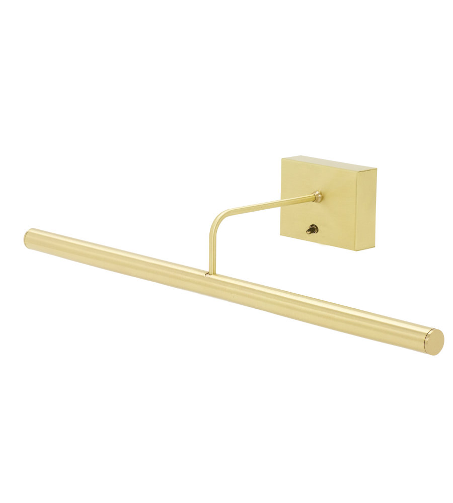 house of troy bsled24 51 1 light battery operated slim led 24 satin