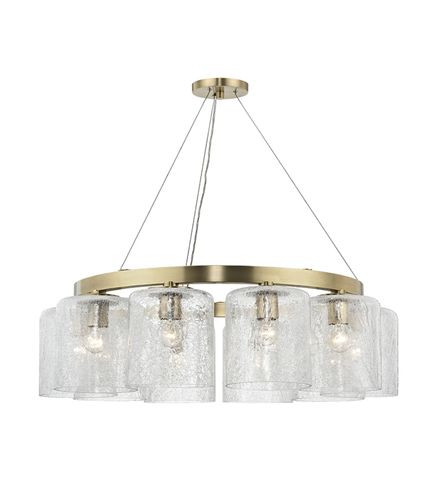 Hudson Valley 3234 Agb Charles 10 Light Chandelier In Aged Brass Hudson Valley 3234 Agb Charles 10 Light Chandelier In Aged Brass Foundrylighting Com