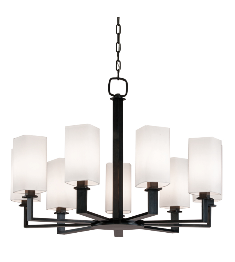 Hudson Valley 729 Pn Baldwin 9 Light Chandelier In Polished Nickel Hudson Valley 729 Pn Baldwin 9 Light Chandelier In Polished Nickel Foundrylighting Com