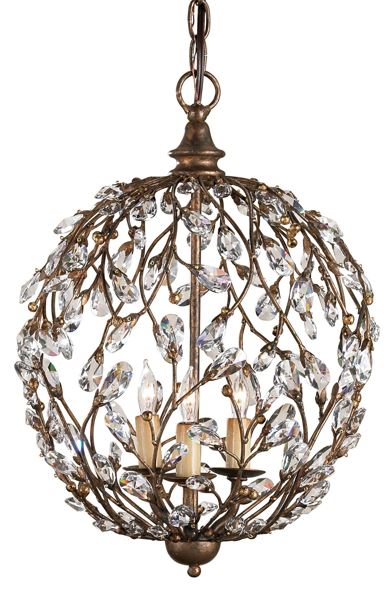 Currey & Company 9652 Crystal Bud Sphere Chandelier In Cupertino ... Currey & Company 9652 Crystal Bud Sphere Chandelier In Cupertino ...