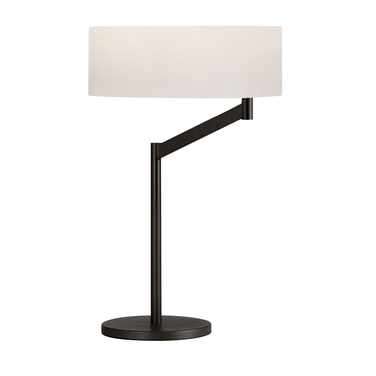 sonneman perch 7082 27 1 light swing arm table lamp in coffee bronze