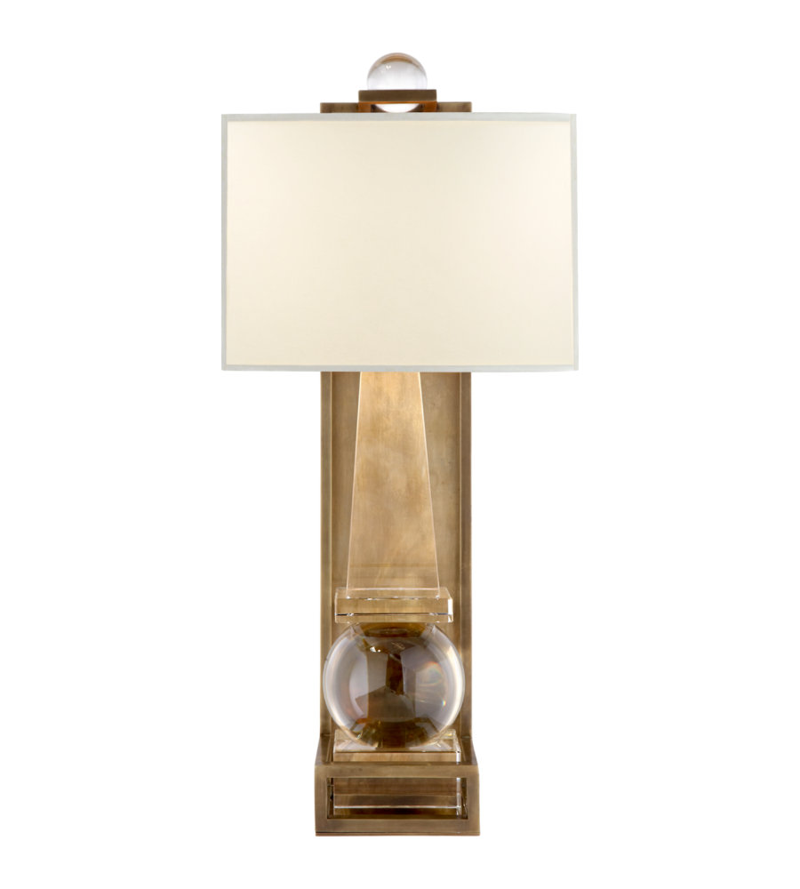 Visual Comfort CHD 2262CG/AB-PL E. F. Chapman Traditional Paladin Tall Obelisk Sconce in Crystal ... Visual Comfort CHD 2262CG/AB-PL E. F. Chapman Traditional Paladin Tall Obelisk Sconce in Crystal ...