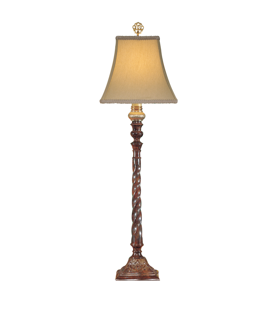 Wildwood Lamps 2134 Wildwood Perfect Twist Lamp in Oxidized | FoundryLighting.com